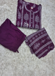 Dark violet bandhani or bandhej block print