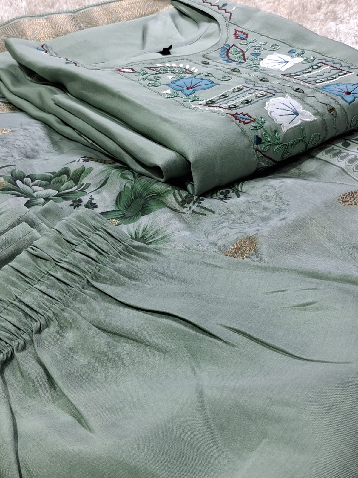 Embroidery kurthi 2