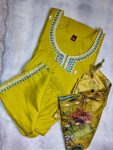 yellow with ajenta