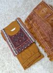 Elegant Mustard Yellow Cotton Kurta Set