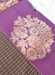 Semi Kanchipuram Soft Silk Saree